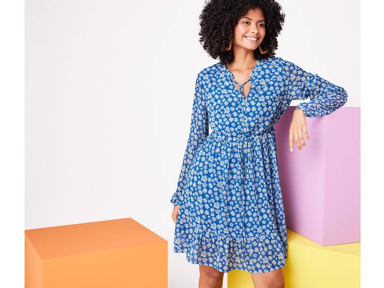 esmara® Damen Kleid, leger geschnitten Bis zu 50% Rabatt
