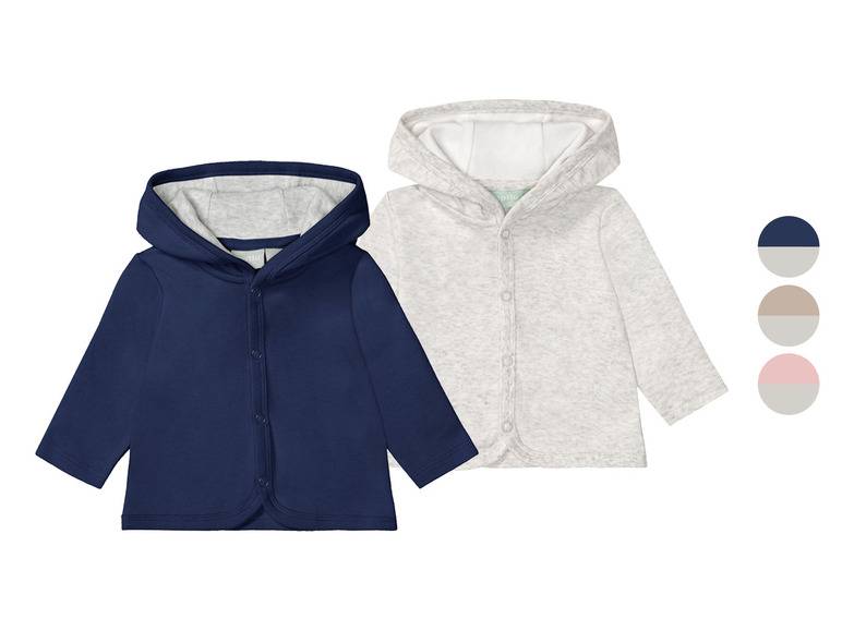 lupilu® Baby Sweatjacke, 2 Stück, aus reiner Bio-Baumwolle Bis zu 60% Rabatt