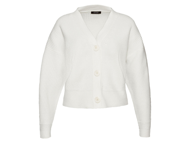 esmara® Damen Cardigan, mit klassischem Patentmuster Nur für heute