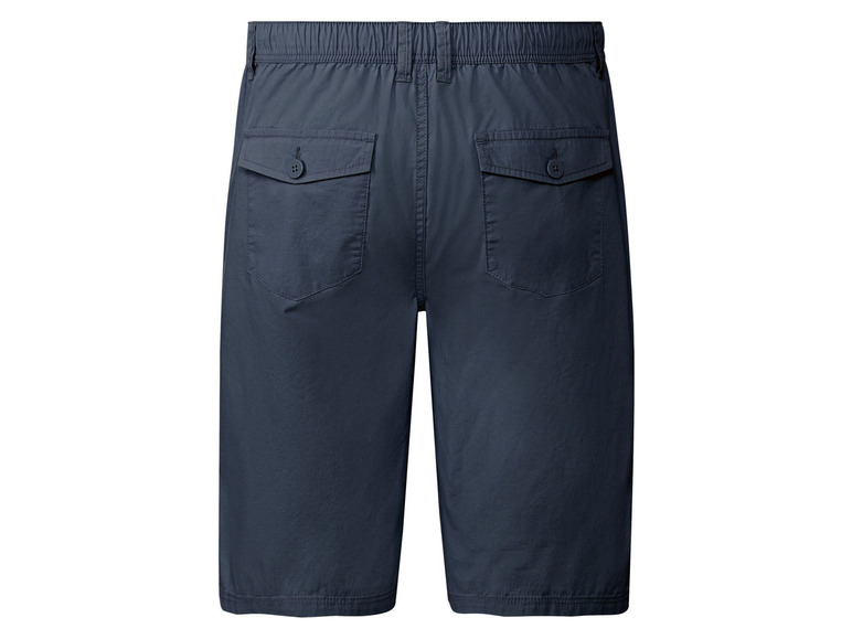 LIVERGY® Herren Shorts, mit teilelastischem Gummizugbund Sonderangebot der Fabrik
