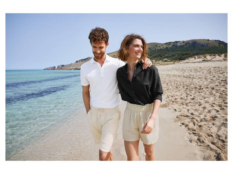esmara® Leinen-Shorts mit hoher Leibhöhe Nur noch ein Tag übrig