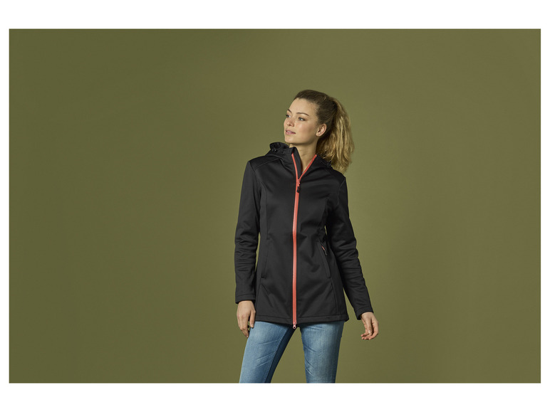 Rocktrail Damen Softshellmantel, verlängerte Rückseite 50% Rabatt mit kostenlosem Versand