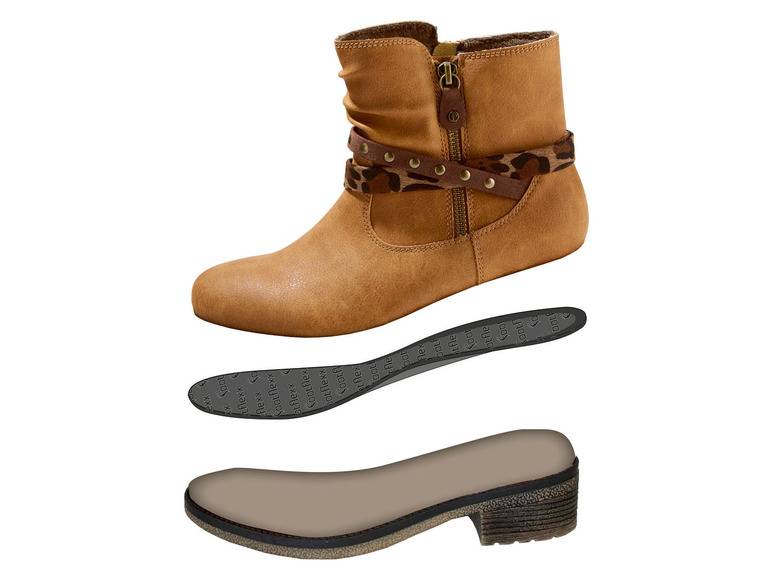 footflexx Damen Stiefelette, mit Innenpolsterung Kostenloser Versand international