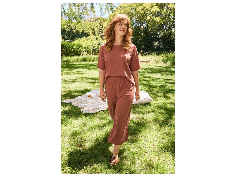 esmara® Damen Culotte in modischer Crinkle-Qualität zollfrei