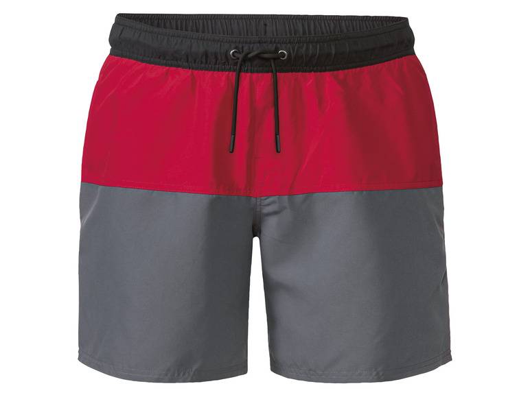 LIVERGY® Herren Badeshorts mit Gummizugbund Auslauf