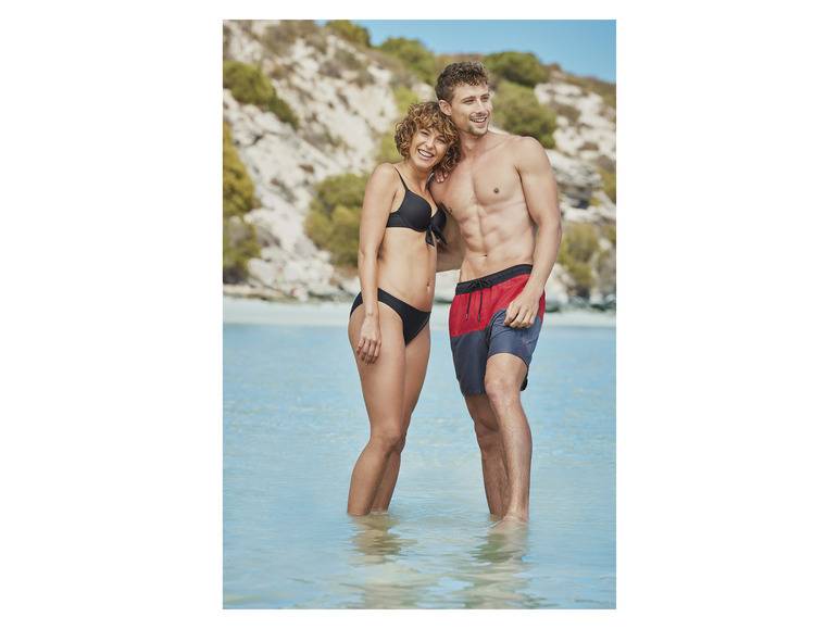LIVERGY® Herren Badeshorts mit Gummizugbund Auslauf