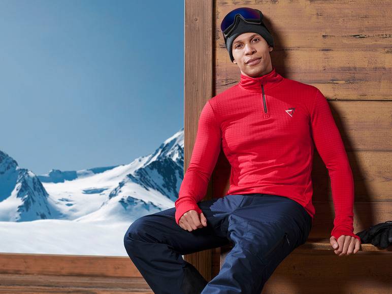 CRIVIT Herren Thermo-Funktionsshirt, angenehm weich und wärmend Versandkostenfrei