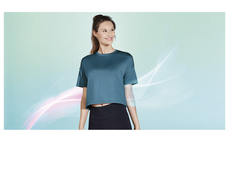 CRIVIT Damen Funktionsshirt, weit geschnitten Großer Ausverkauf