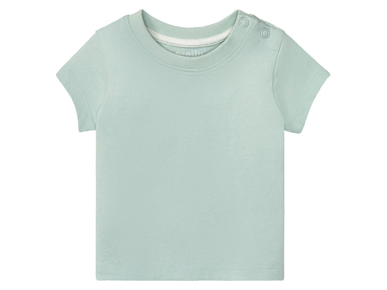 lupilu® Baby T-Shirt, 3 Stück, mit Bio-Baumwolle Flash Sale