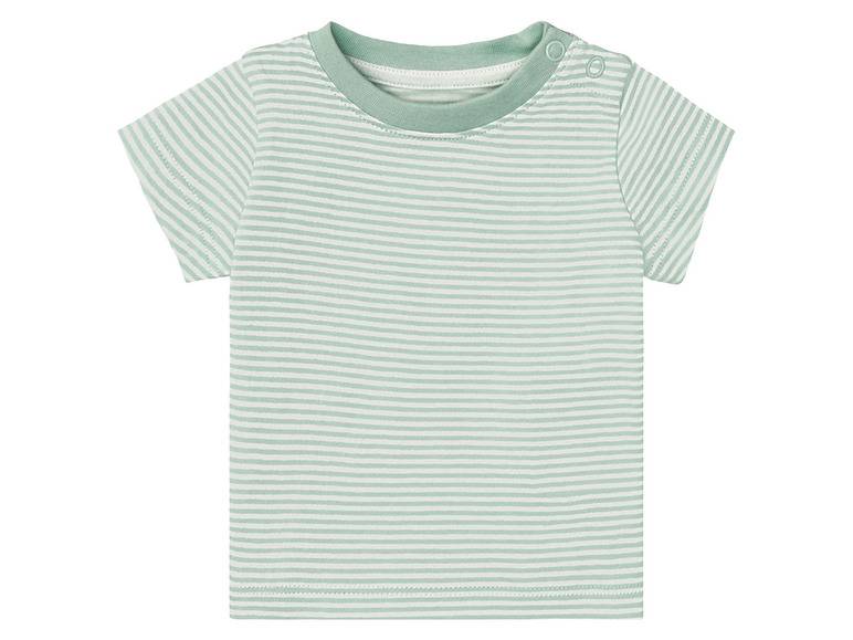 lupilu® Baby T-Shirt, 3 Stück, mit Bio-Baumwolle Flash Sale