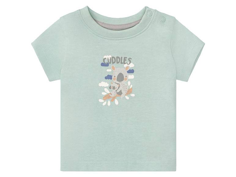 lupilu® Baby T-Shirt, 3 Stück, mit Bio-Baumwolle Flash Sale