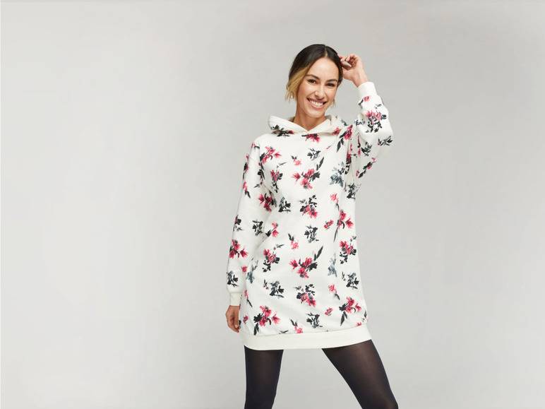 esmara® Damen Sweatkleid mit angerauter Innenseite Online Shopping