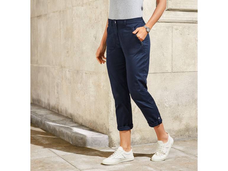 esmara® Damen Krempelhose, mit leicht erhöhter Leibhöhe Exklusivangebot
