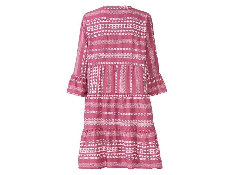 esmara® Damen Tunika Kleid, mit Volants am Ärmelabschluss Black Friday