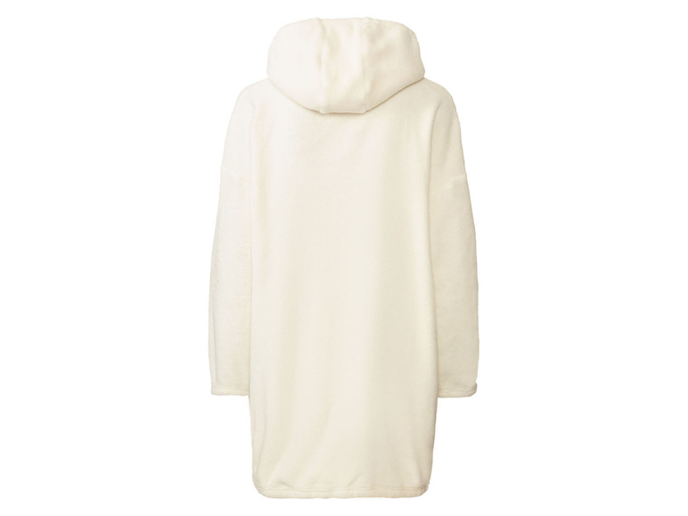 esmara® Damen Plüsch-Kleid mit Kapuze und Teddyplüsch Muttertagsangebot