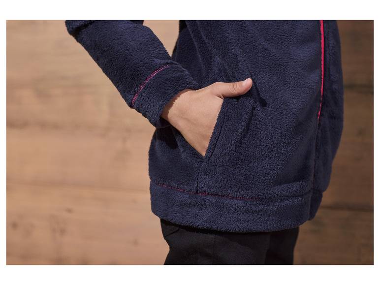 CRIVIT Kinder Fleecejacke, mit Stehkragen Valentinstagsangebot