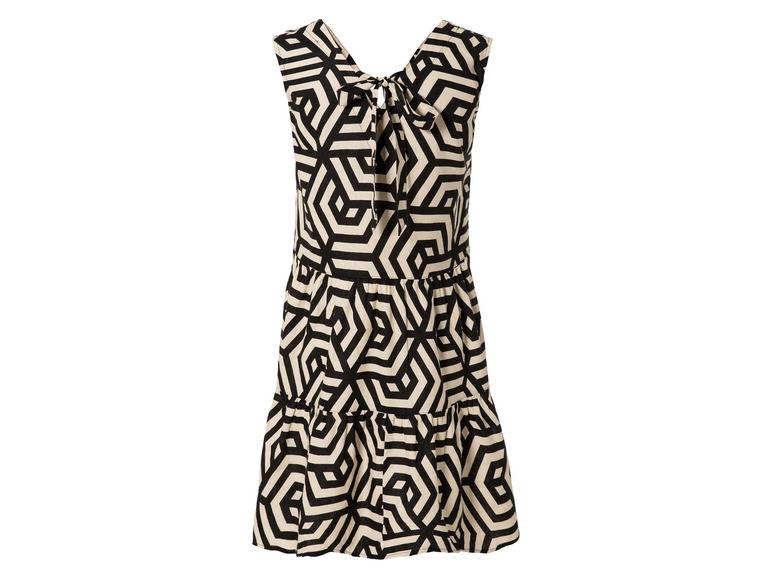 esmara® Damen Leinenkleid mit V-Ausschnitt Heißer Verkauf