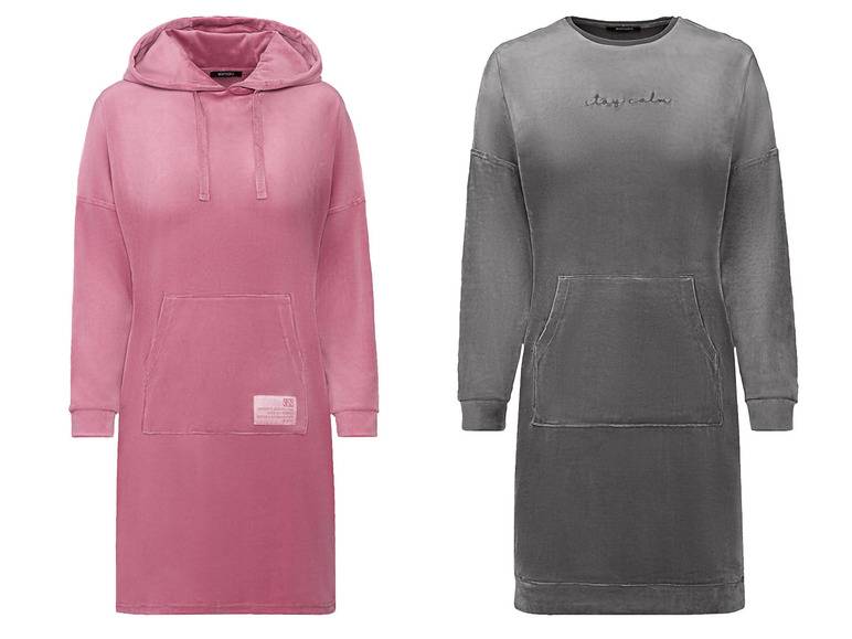esmara® Damen Nicki Kleid, mit überschnittenen Schultern Top Angebot