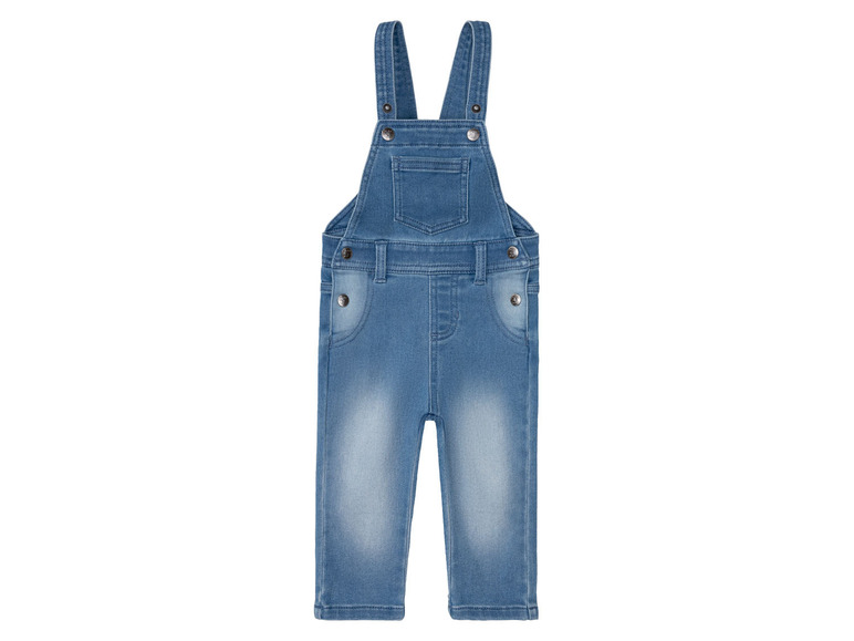 lupilu® Baby Latzhose Sweatdenim, mit Bio-Baumwolle Online Outlet
