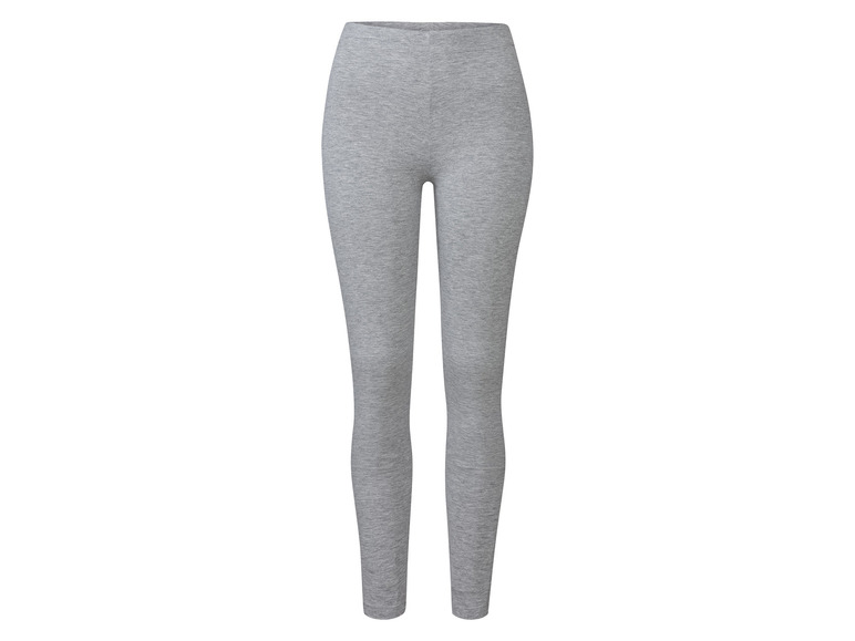 esmara® Damen Leggings, 2 Stück, normale Leibhöhe Neueste Stile