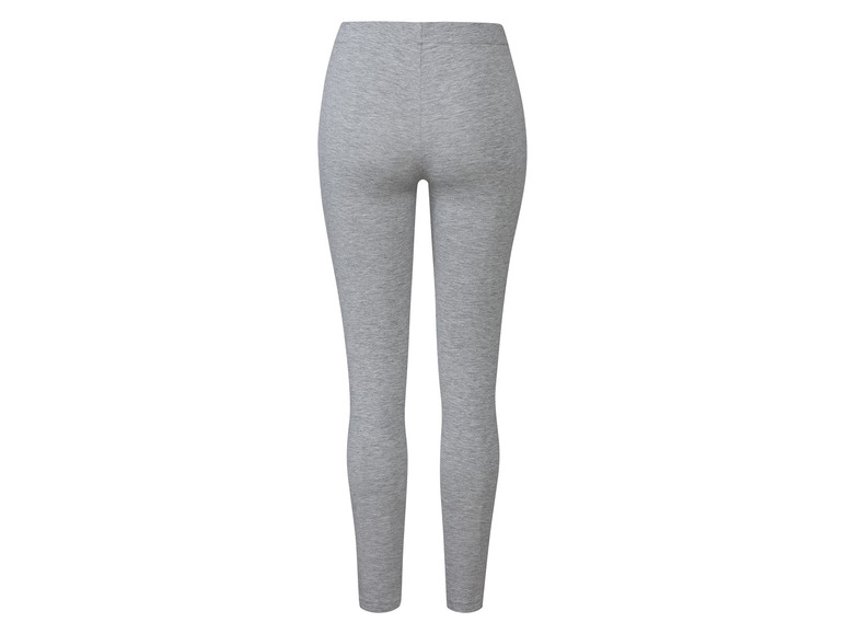 esmara® Damen Leggings, 2 Stück, normale Leibhöhe Neueste Stile