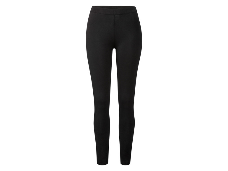 esmara® Damen Leggings, 2 Stück, normale Leibhöhe Neueste Stile