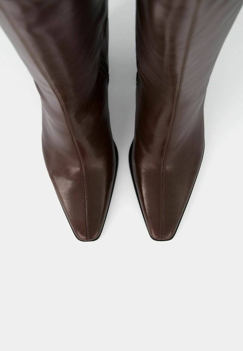 Bershka Bershka Boots - dark red Kostenloser Versand international