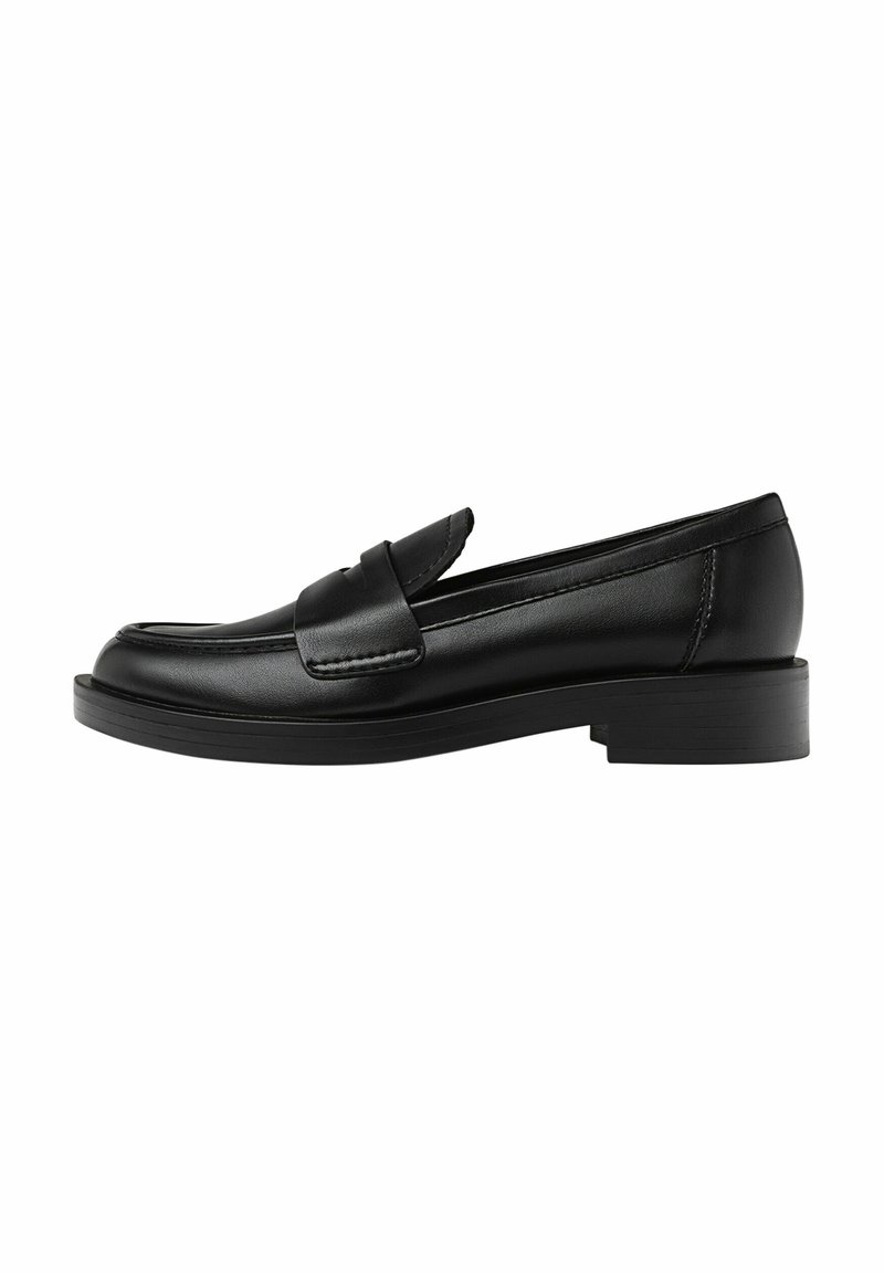 Stradivarius Stradivarius LOAFERS - Slip-ons - black Im Verkauf