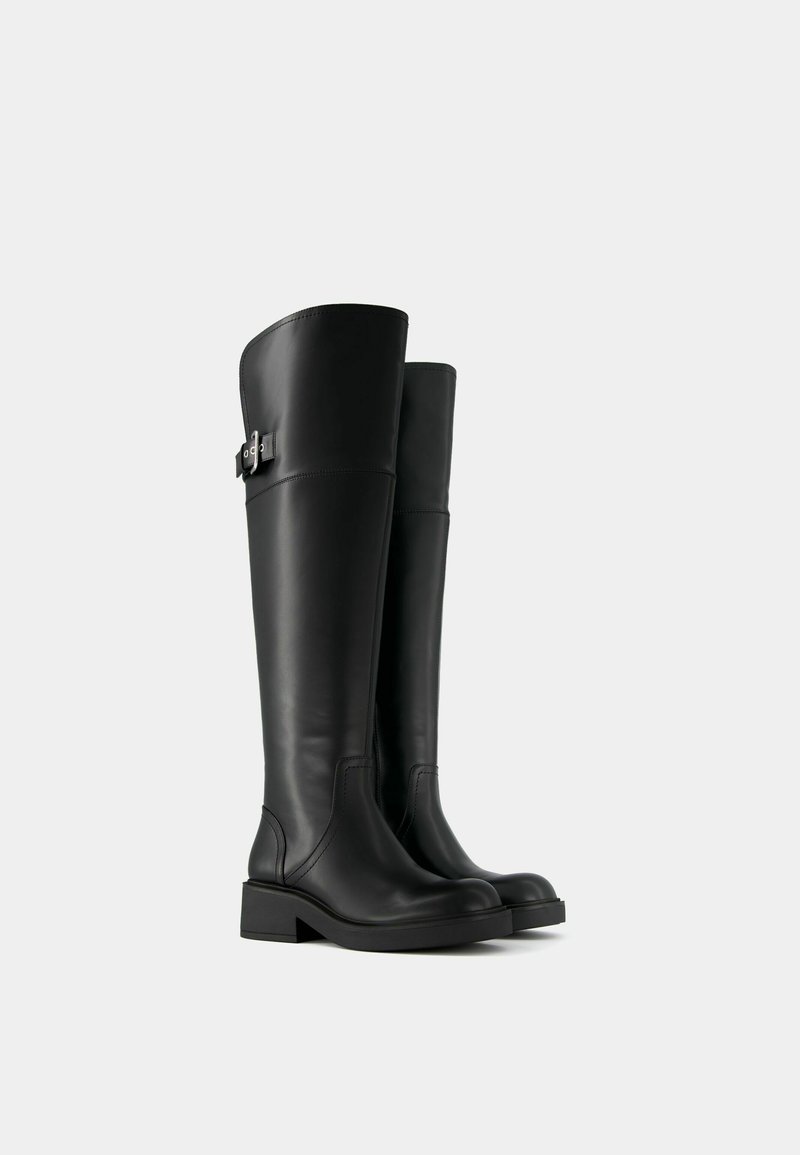 Bershka Bershka Cowboy/Biker boots - black Online