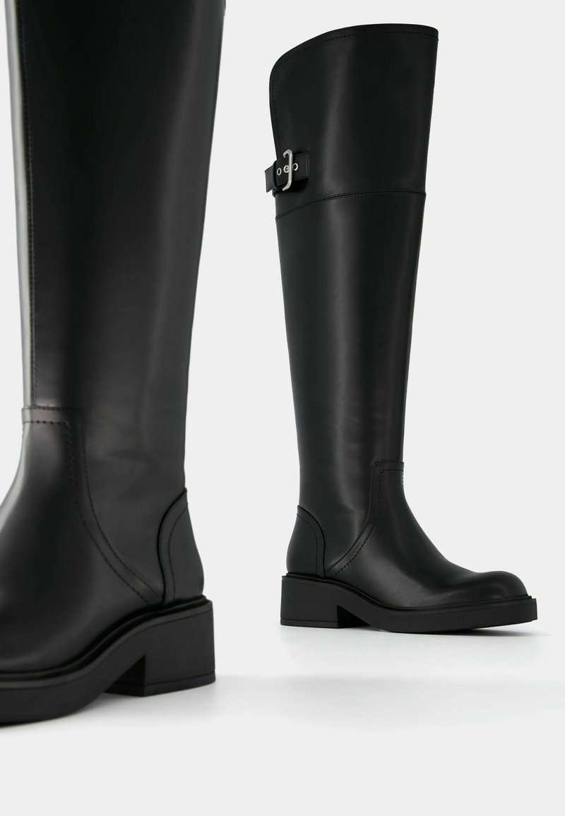 Bershka Bershka Cowboy/Biker boots - black Online