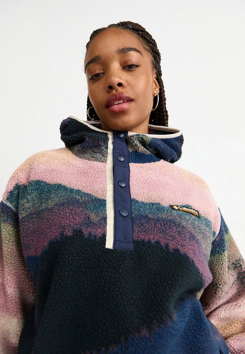 Columbia Columbia HELVETIA™ II PRINTED HOODIE - Hoodie - collegiate navy Zeitbegrenzte Promotion