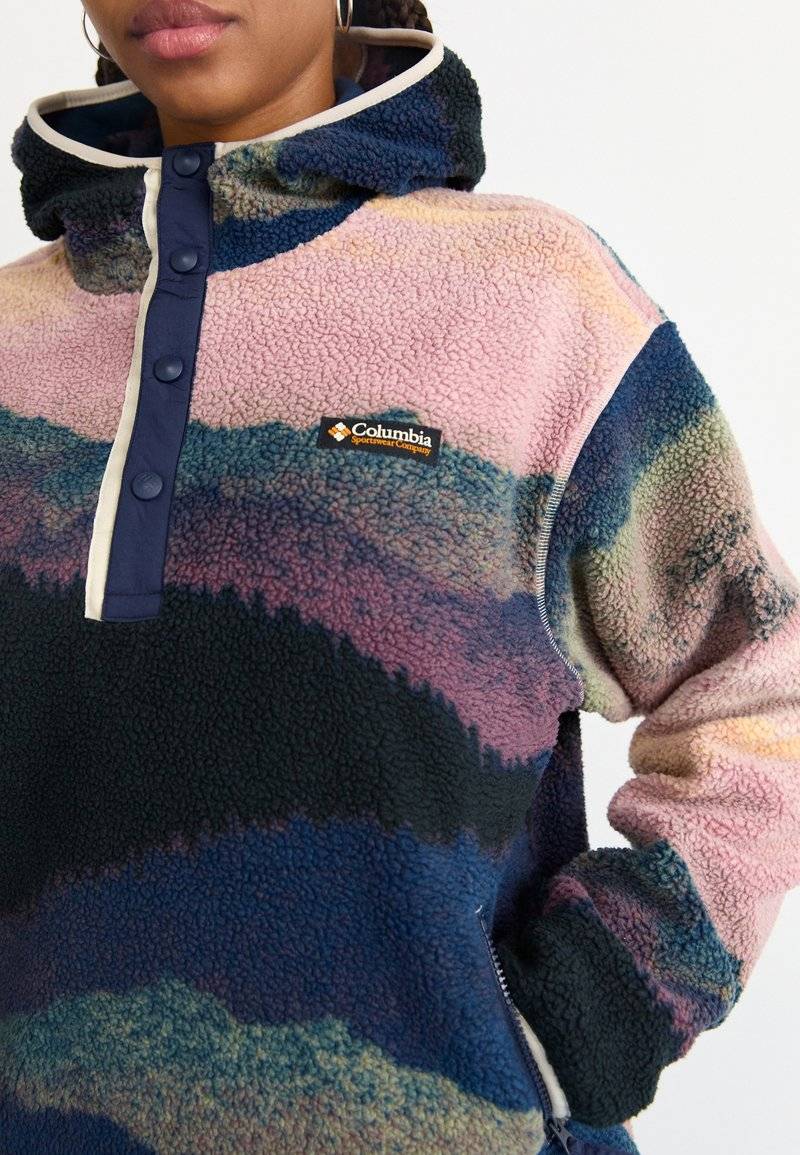 Columbia Columbia HELVETIA™ II PRINTED HOODIE - Hoodie - collegiate navy Zeitbegrenzte Promotion