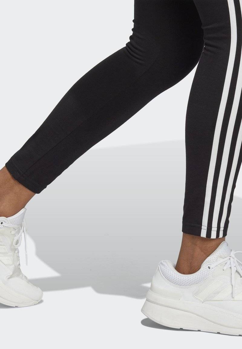 adidas Sportswear adidas Sportswear ESSENTIALS 3 STRIPES HIGH WAISTED - Leggings 50% Rabatt mit kostenlosem Versand