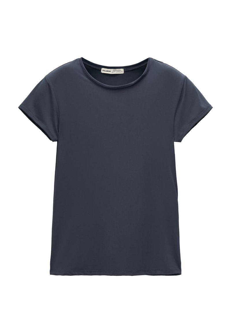 PULL&BEAR PULL&BEAR SHORT SLEEVE - Basic T-shirt - dark blue 2025