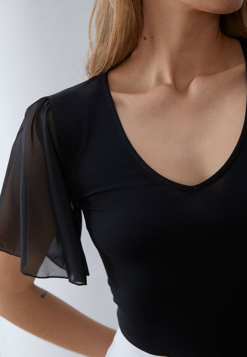 Anna Field Anna Field Print T-shirt - black Günstiger Verkauf
