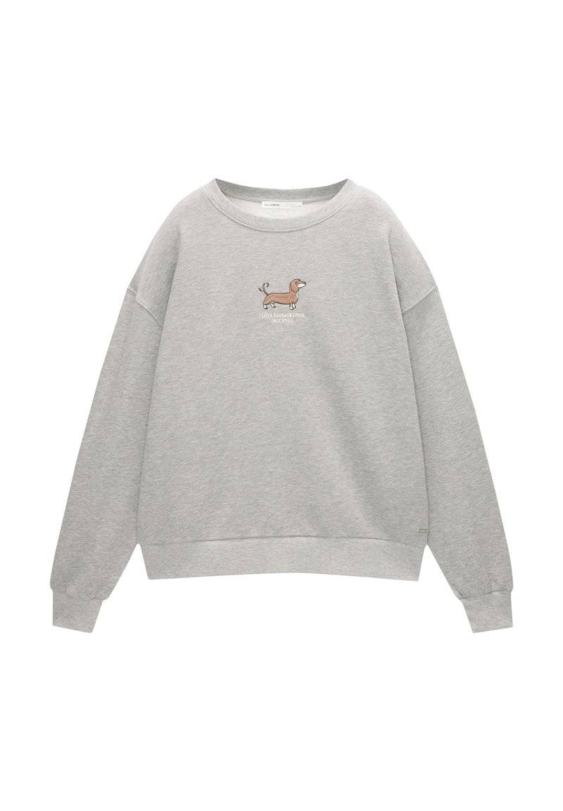 PULL&BEAR PULL&BEAR DOG - Sweatshirt - grey Limitierter Zeitrabatt