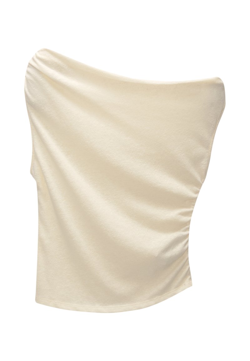 PULL&BEAR PULL&BEAR ASYMMETRIC RUSTIC - Top - beige Fabrik Onlineshop