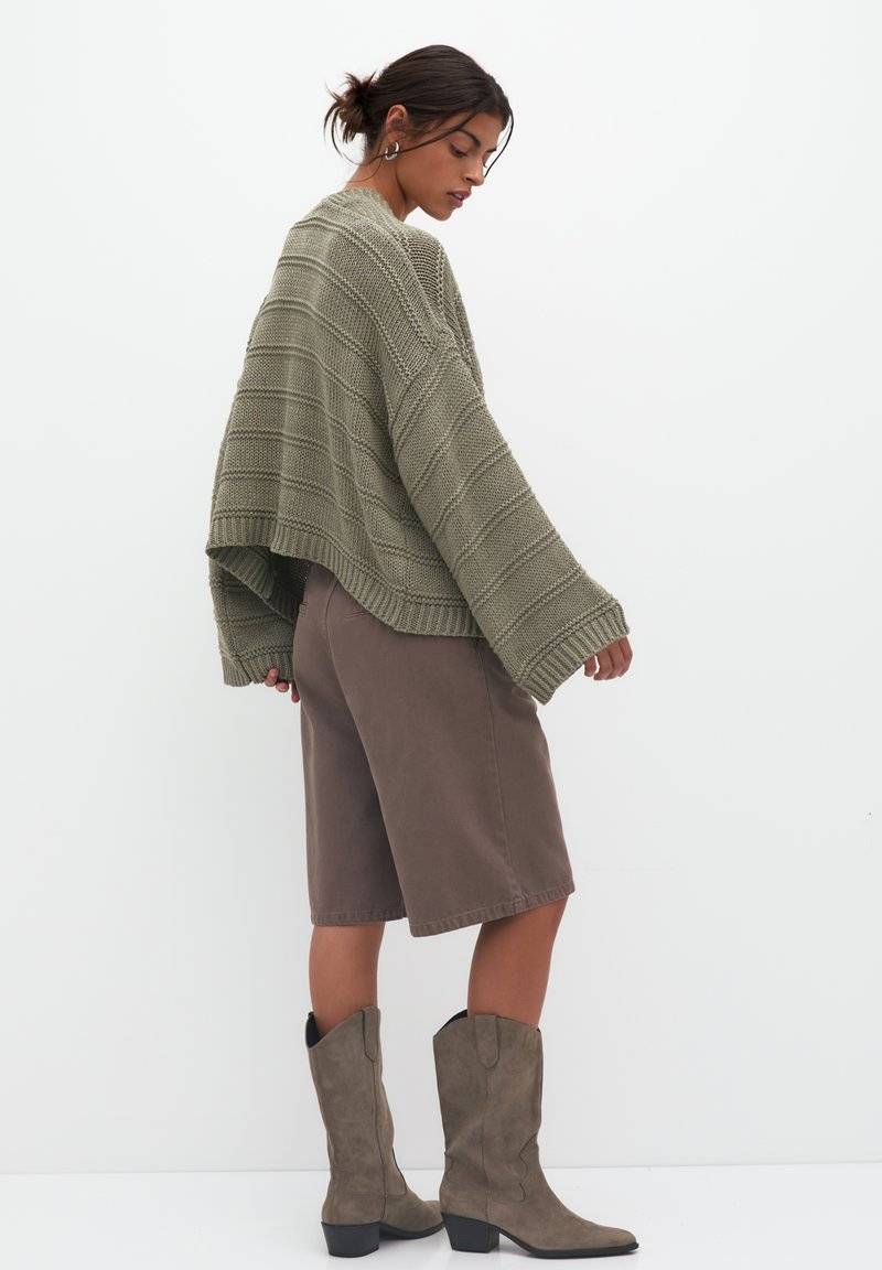 PULL&BEAR PULL&BEAR Cardigan - khaki Fabrikpreis