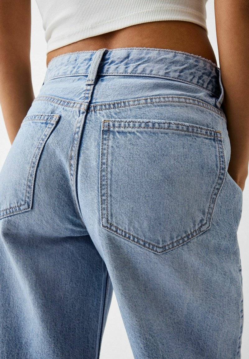Bershka Bershka WIDE-LEG - Relaxed fit jeans Sonderangebot