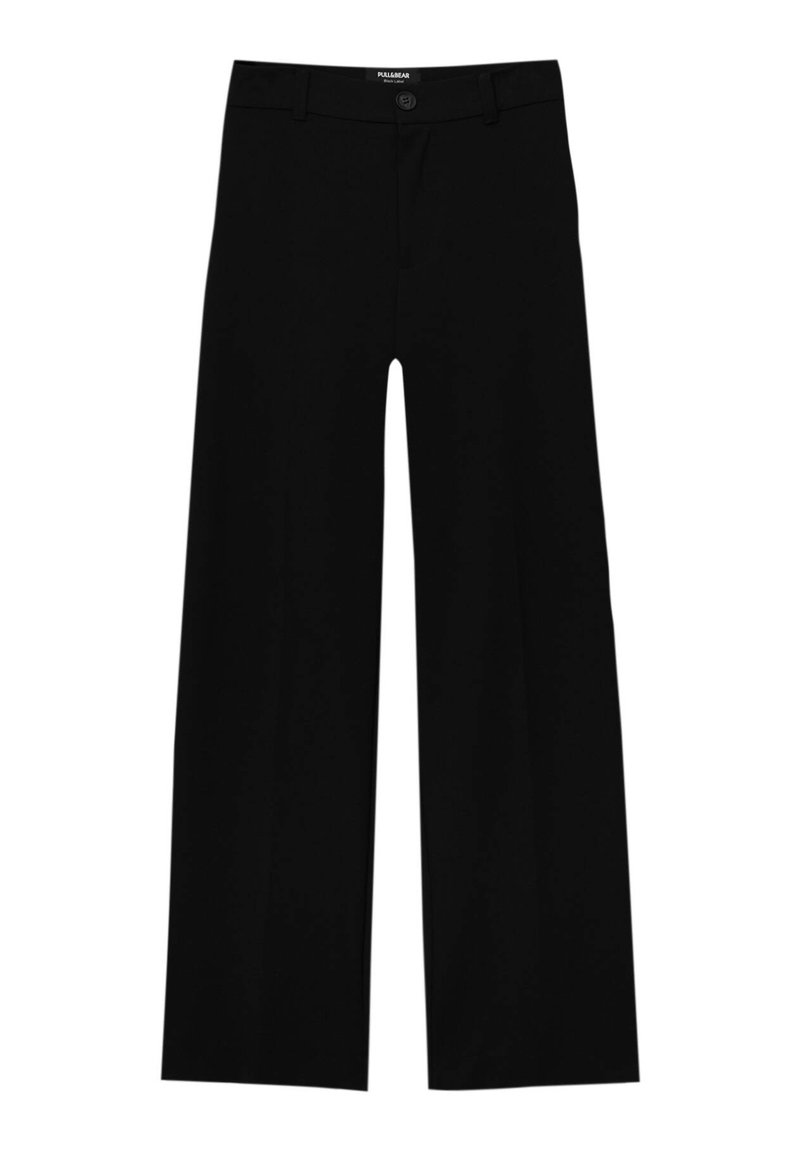 PULL&BEAR PULL&BEAR STRAIGHT - Trousers - black Rabatt