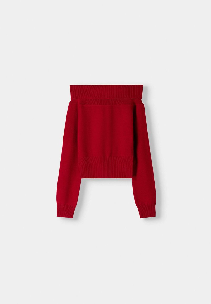 Bershka Bershka Jumper - red Flash Sale