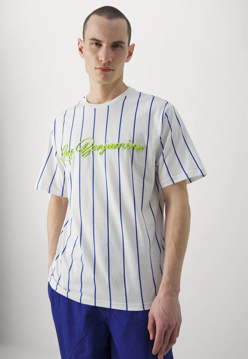 Les Benjamins Les Benjamins TEE UNISEX - Print T-shirt - white Exklusivangebot