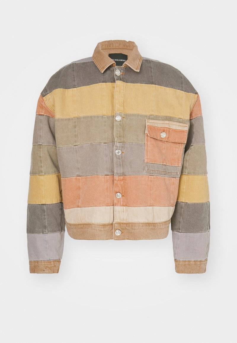 Les Benjamins Les Benjamins UNISEX - Denim jacket - brown Preisnachlass
