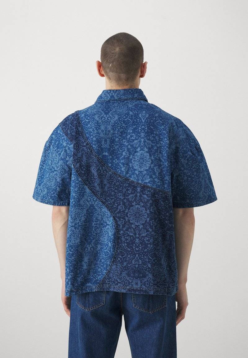 Les Benjamins Les Benjamins TEE UNISEX - Button-down blouse - blue Black Friday
