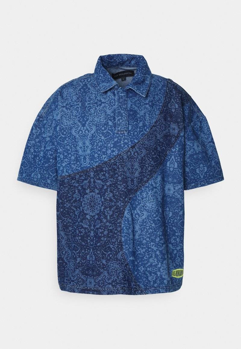 Les Benjamins Les Benjamins TEE UNISEX - Button-down blouse - blue Black Friday