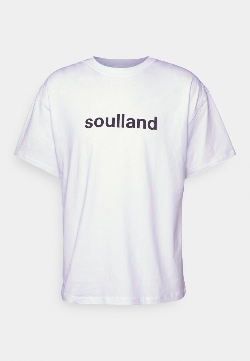 Soulland Soulland OCEAN UNISEX - Print T-shirt - white Online Outlet