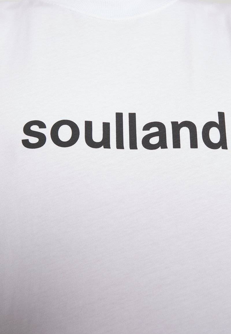 Soulland Soulland OCEAN UNISEX - Print T-shirt - white Online Outlet