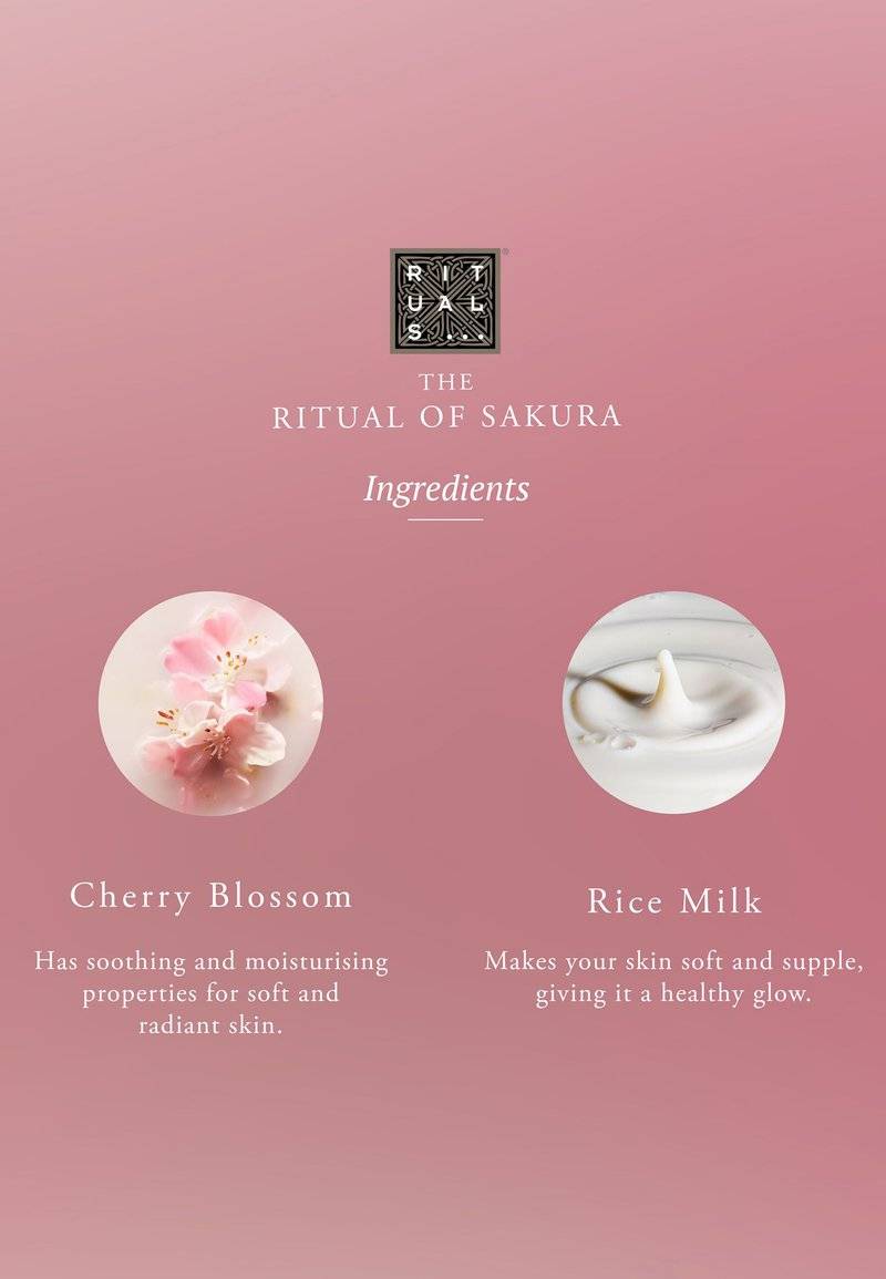 Rituals Rituals FOAMING SHOWER GEL TRAVEL SIZE THE RITUAL OF SAKURA - FLORAL - CHERRY BLOSSOM & RICE MILK - Shower gel Neueste Stile