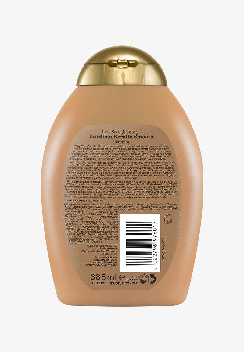 ogx ogx OGX EVER STRAIGHT BRAZILIAN KERATIN THERAPY SHAMPOO - Shampoo Clearance-Verkauf