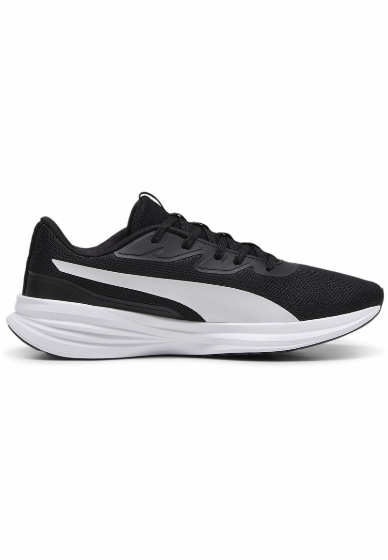 Puma Puma NIGHT RUNNER - Stability running shoes - black white Muttertagsangebot